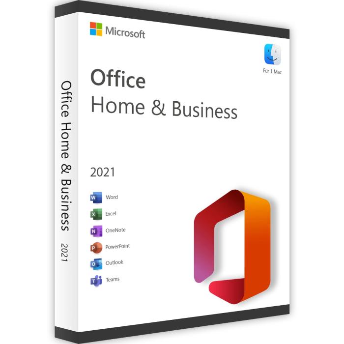 Microsoft Office 2021 Home and Business - macOS